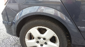 wheel arch repair after