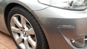 bumper scuff repair before