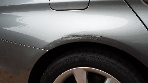 Wheel arch repair before