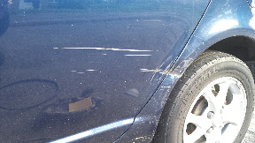 Door & Wing Damage before