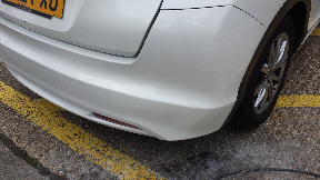 Bumper Damage repair after